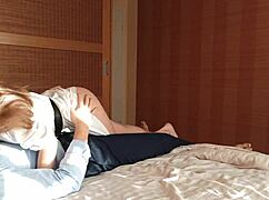 Interview turned wild, creampied her pussy 😏