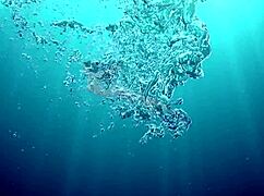 Underwater Self Sex With Purple Dildo By Nora Shmandora