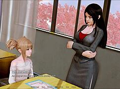 harem hotel 57 in anime style