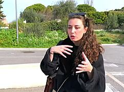 First x scene for livia, i bent her over for fucking and facial cumshot.