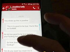 Cute teen intensely sucks monster cock in pov