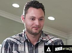 Man, this big titties milf deepthroats and bangs her stepson hard