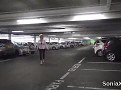 unfaithful british milf gill ellis reveals huge tits in underwear