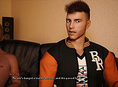 Being a dik chick route throwing dildos at jocks in erotic homemade game