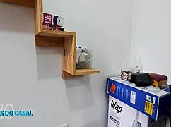 Latina Takes Cock Deep in Ass