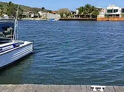 i cummed on my latina milf freind while she dancin