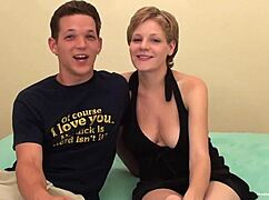 Exhibitionist couple love to show off their naughty fun