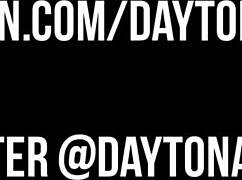 Daytona Hale indulging in cigarette and boob fetish