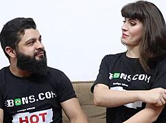 Fucking my girlfriend's ass hard brings intense emotions and big tits pleasure.