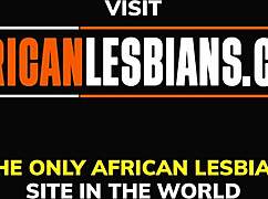 african ebony lesbians end party with homemade fun