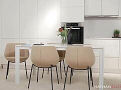 Russian Milf Alysa Receives Double Massage by French Studs