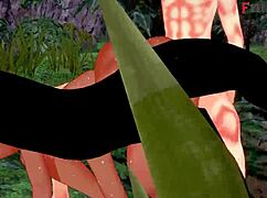 Chel gets fucked naked in El Dorado 3 anime