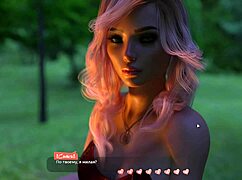 blonde hottie masturbates with dildo during sexy game