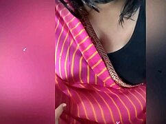 Desi bhabi shares her steamy story in Telugu, talking dirty while getting hot with ass play.