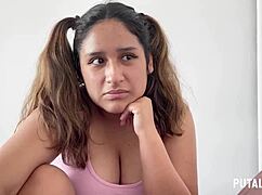 Venezuelan BBW Quetzal Fucks Torbe Hard