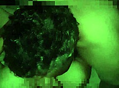 Latina couple enjoys intimate moments with husband and wife in a group setting on webcam.