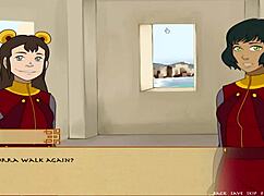 zhu li gets intimate in four elements trainer