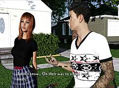 Intertwined 19 takes redhead Cara to college 😏