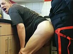 bisexual guy lets you fuck his ass hard in the garage