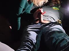 Unbelievable! Wife Bangs a Complete Stranger in Public Parking Lot!