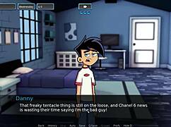 Having Fun in Shower at Amity Park Parody