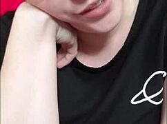 femdom wife delivers harsh humiliation in a sexting session at home