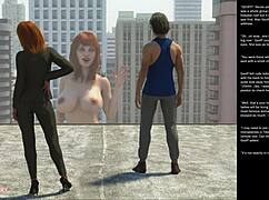 I watchin' big apple small 18+ gesture episode 31 with 3d cartoon sex 😍