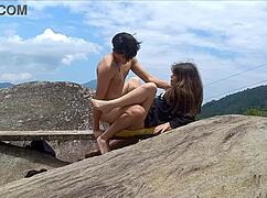 i secretly fuck my horny stepsister during a family outing part 2