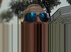 He negotiates a semi-public encounter then takes her to his apartment for some intense activity.