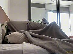 Hey, the neighbor let me finish inside her for her man to clean up later