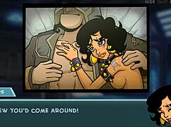 Star Chanel 34, Oh My, Master That Tattooed Whore In Wild Hentai Action!