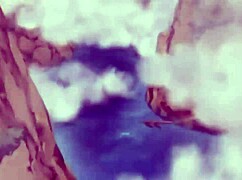 the young milf slowly lowers herself onto the hard cock, feeling every inch as she rides in this intense session