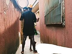 Hide and seek with neighbor's daughter turns taboo. Sex ensues in homemade setting.