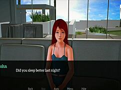 Redhead Amateur's Heart Pounds in Family Game Night Passion