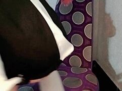 I can’t believe her neighbor bangs her alone at home - Hentai Chii-chan Kaihatsu Nikki Ep 1