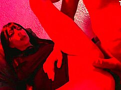 A witch summons cunnilingus demon while reading cards