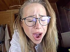 Hot Amateur Anal Play with Sexy Russian Nurse Leksa Biffer