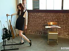 A Student Faces Strict Discipline in Uniform