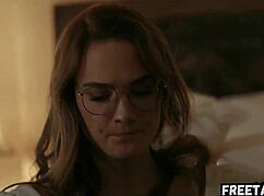 Lena Paul in lesbian threesome with big tits