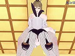 Kusuha, Mizuha, Cagalli, Yula Athha, Chitose, Kisaragi, and Nine Engage in Intense Lesbian Play with Creampie in Super Robot Wars Hentai