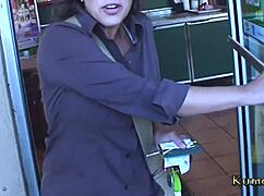 Milf Miako takes white cock intensely