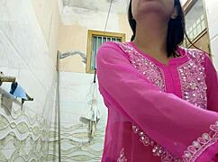 Indian desi step-sister bent over for hardcore doggystyle fucking