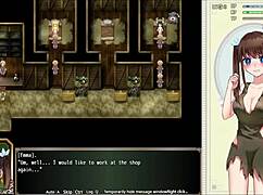 Emma repays debt with blowjob in bondage group