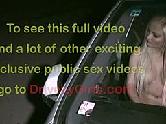 hot blonde sucking dicks through car window 😏