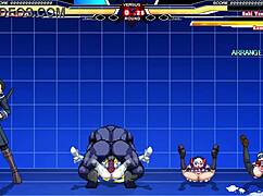 Kuromaru Battles Arcana Heart in Intense Anime Showdown