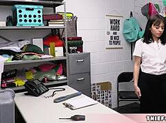 beautiful teen girl hangs out at boyfriend's house