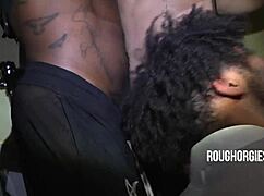 Bye Hun, The Meeting Just Started With Wild Ebony Gay Orgy Banging