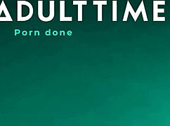 lez be bad - this horny couple gets rough anal double penetration with a double-ended dildo on their romantic honeymoon