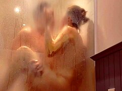 so, this gorgeous wife got pounded hard in the bathroom last night