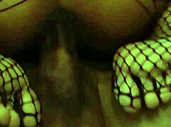 Foot fetish banging her hard and finishing on feet